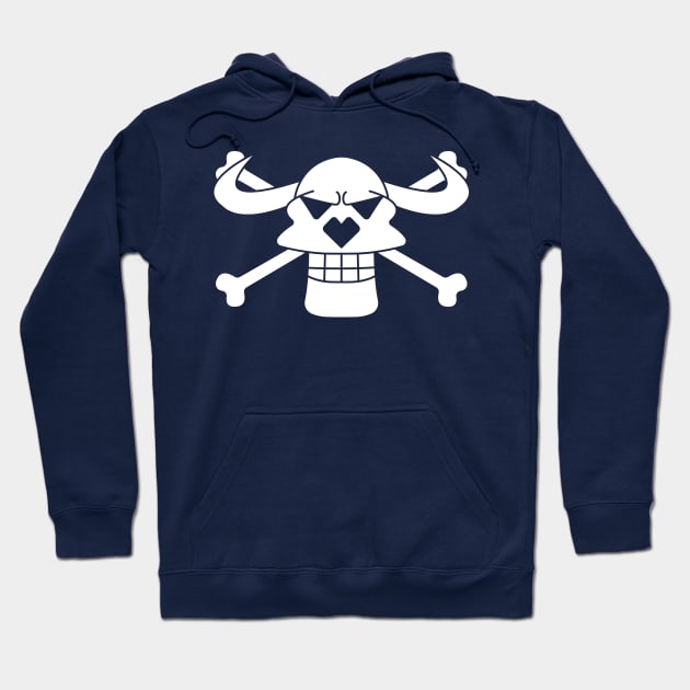 Rumbar Pirates Jolly Roger Hoodie by onepiecechibiproject